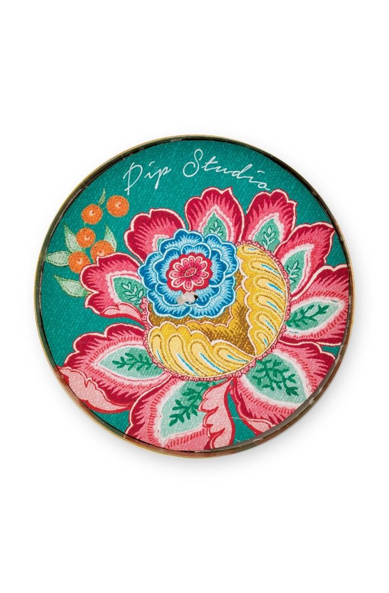 Blushing Birds Kerze Gelb 11 cm