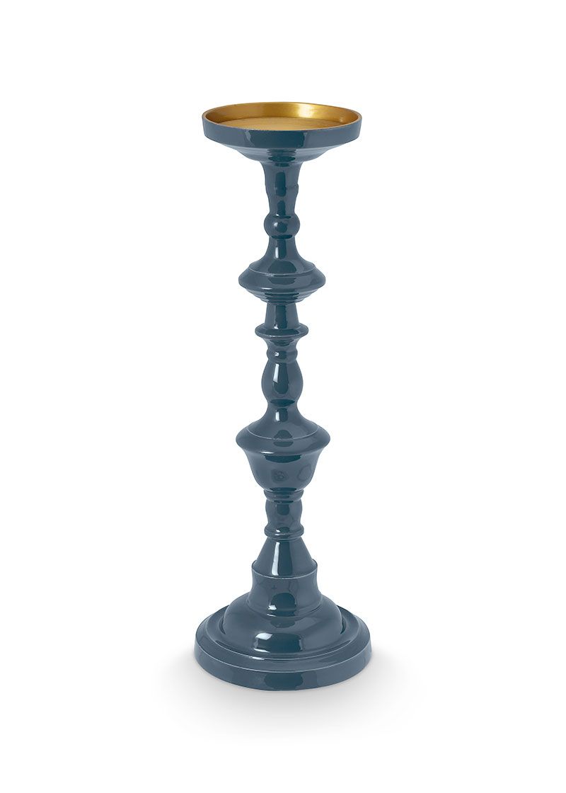 Kerzenständer Dunkelblau 46 Cm