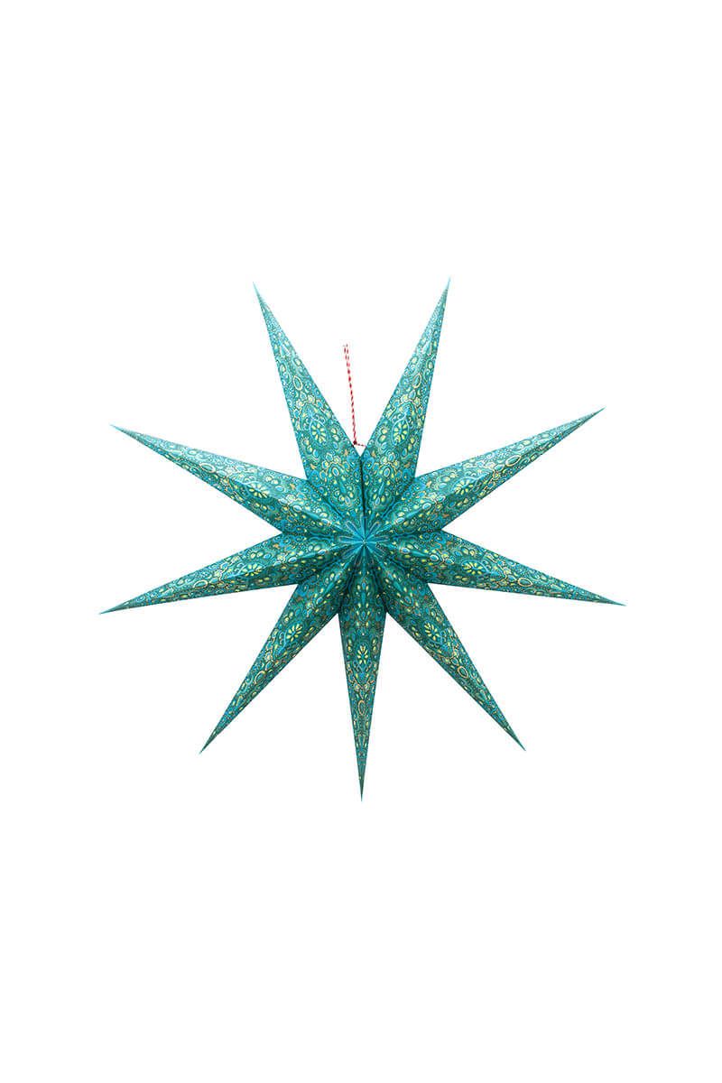 Christmas Star Paper Green 110cm