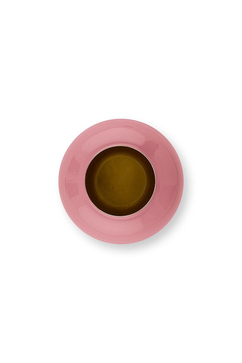 Oval Mini Vase Old Pink 14 cm