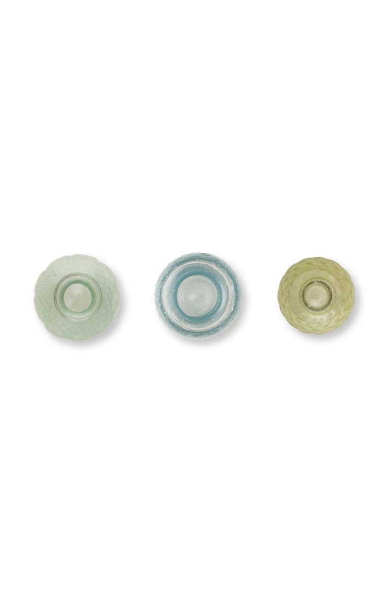 Set/3 Vasen Glas Grün M