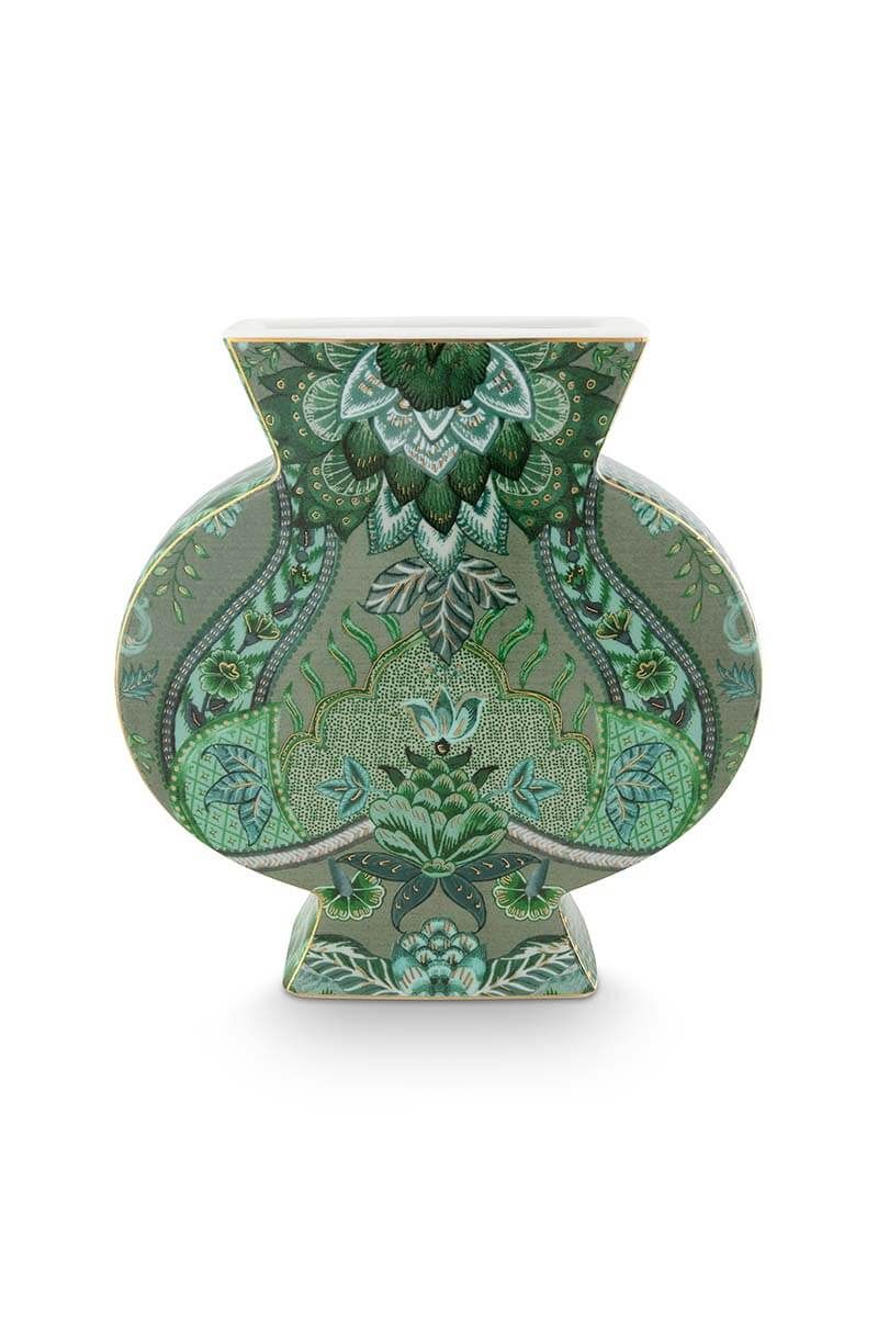 Kyoto Festival Vase Grün 16.5cm