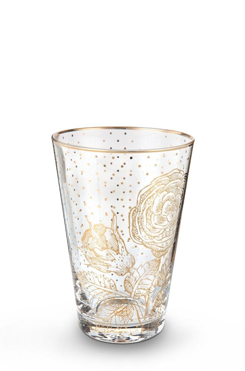 Hoogte stimuleren cel Royal longdrinkglas Golden Flower | Pip Studio the Official website
