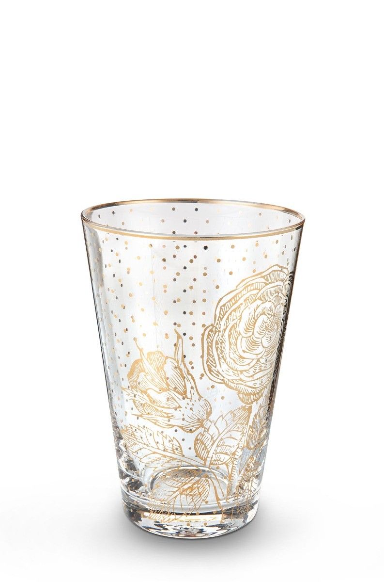 bericht Blootstellen Schrijf een brief Royal longdrinkglas Golden Flower | Pip Studio the Official website