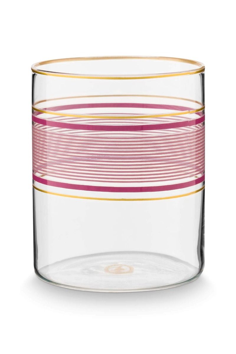 Pip Chique Waterglas Roze