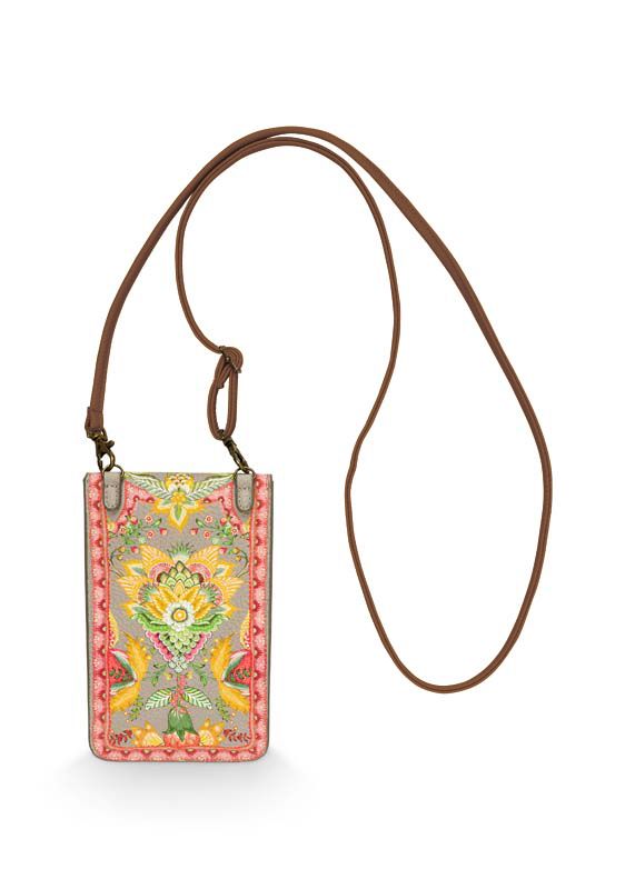 Telefontasche Kyoto Festival Gelb/Khaki