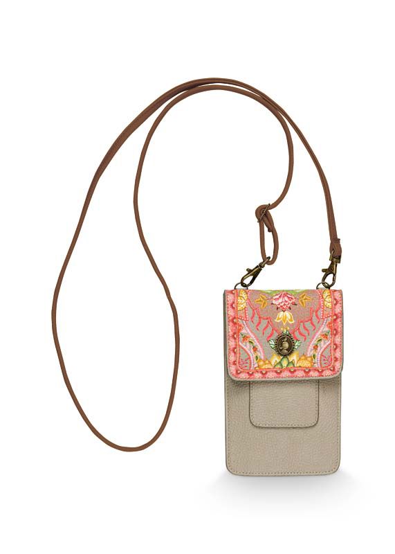 Telefontasche Kyoto Festival Gelb/Khaki