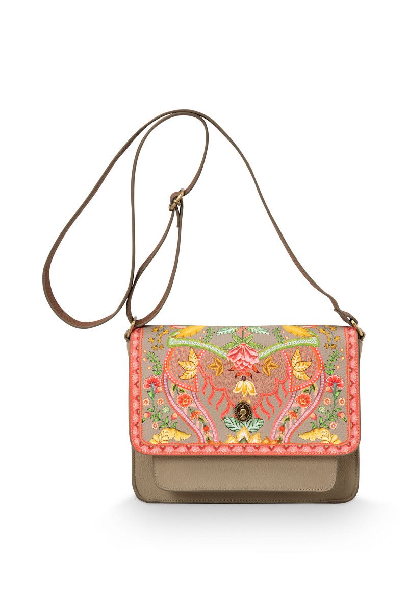 Schultertasche Kyoto Festival Gelb