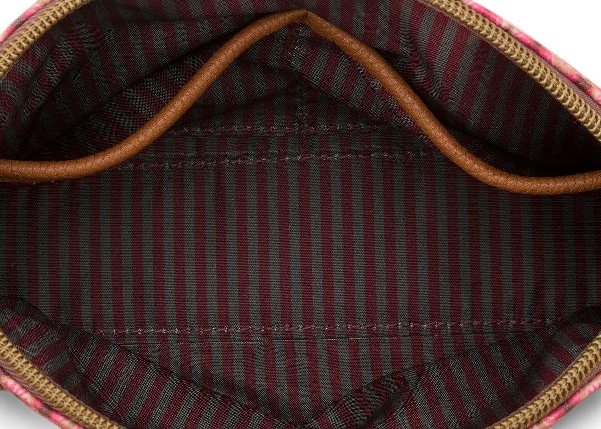 Schultertasche Klein Suki Dunkelrosa