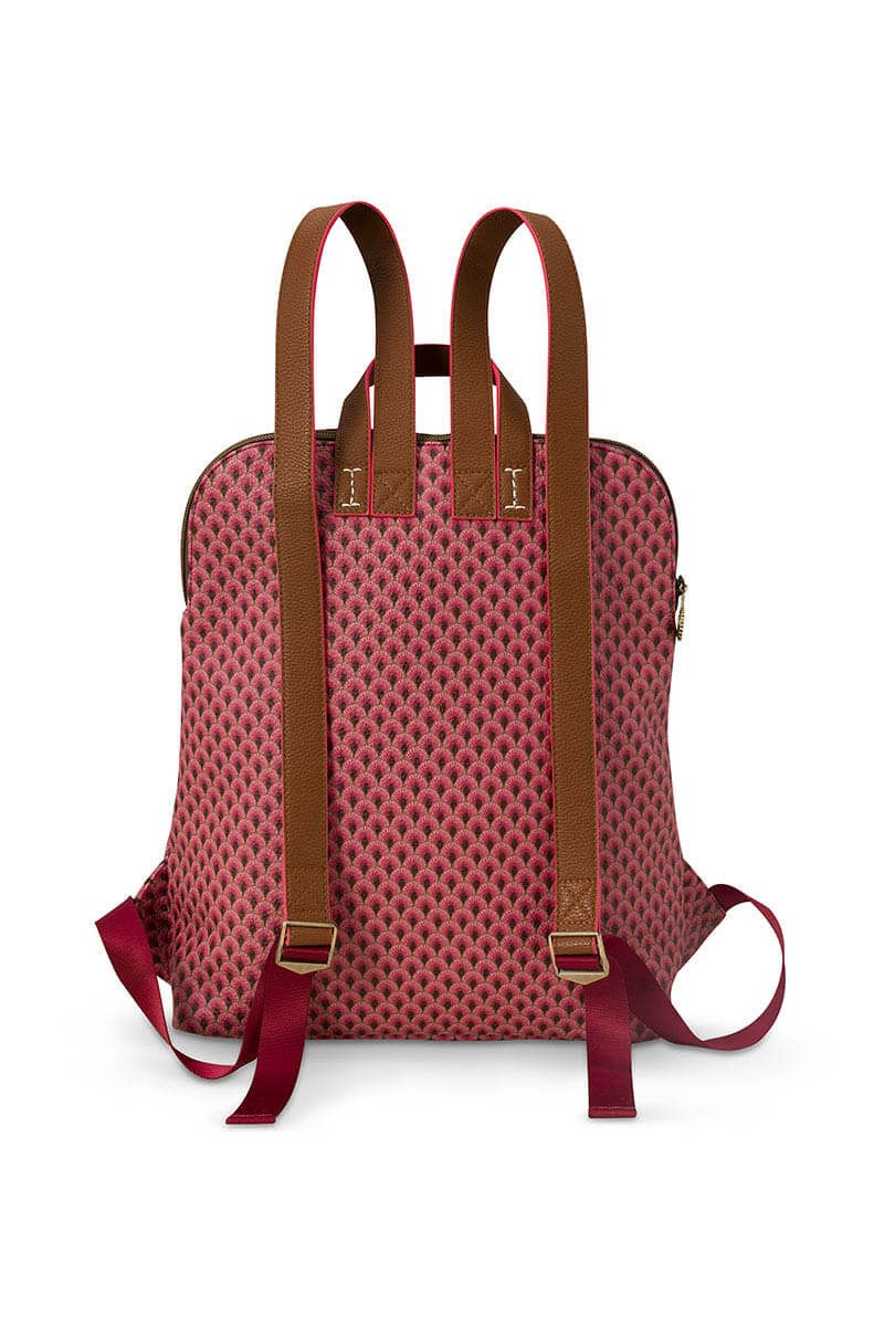 Backpack Kyoto Festival Dark Pink