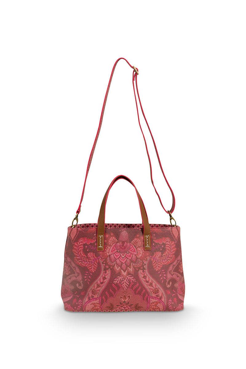 Tasche Klein Kyoto Festival Dunkelrosa