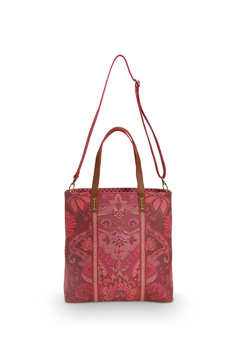 Tasche Rechteckig Kyoto Festival Dunkelrosa