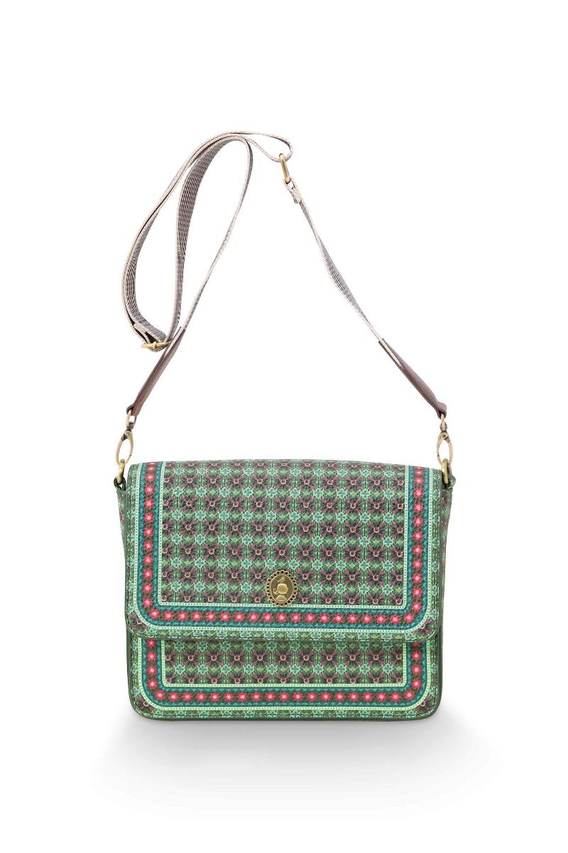 Sac Bandoulière de Taille Petit Clover Vert