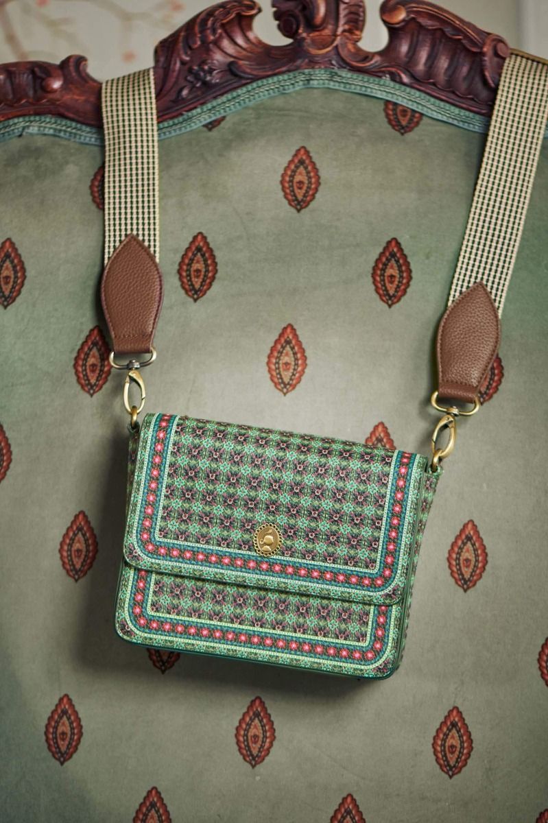 Cross Body Small Clover Green