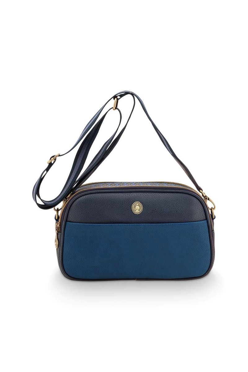 Frida Schultertasche Uni Blau
