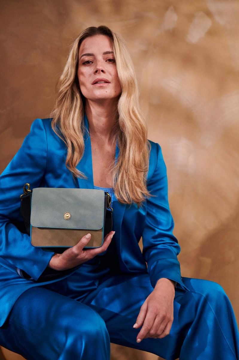 Fenna Sac Bandoulière Petite Uni Bleu