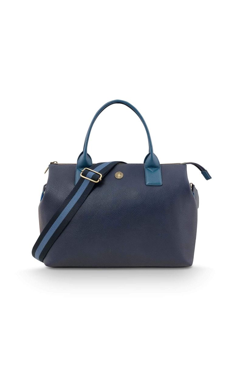 Fia Handtasche Gross Blau