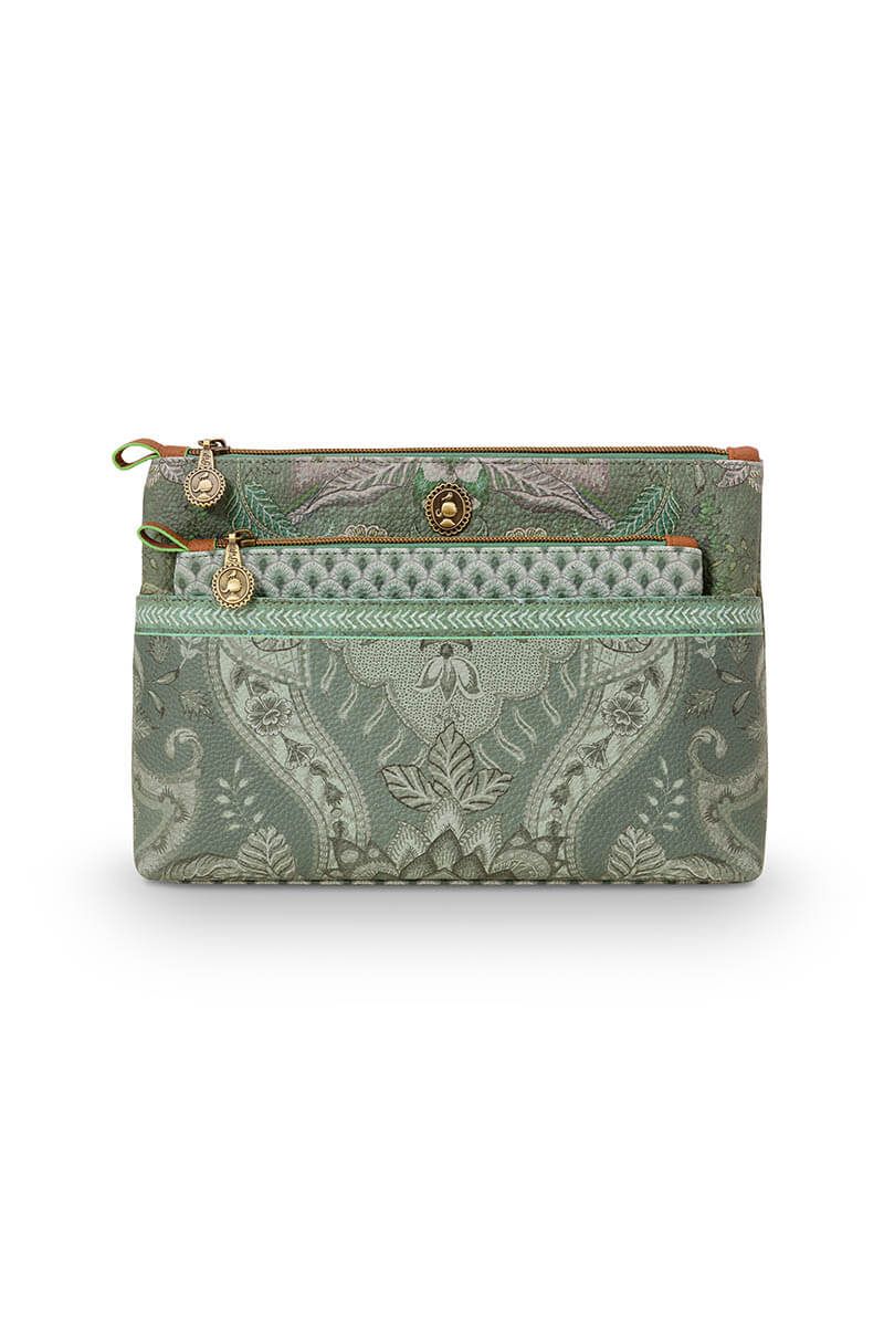 Kosmetiktasche Kyoto Festival Combi Grün