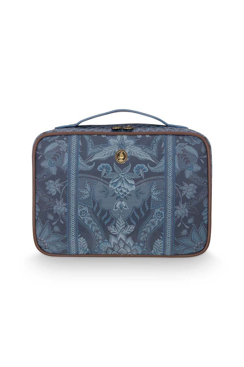 Beautycase Rechteckig Gross Kyoto Festival Blau