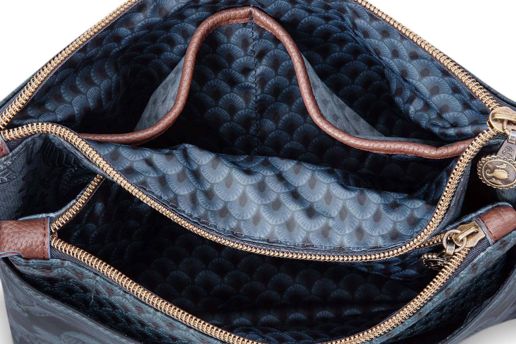 Kosmetiktasche Kyoto Festival Combi Blau