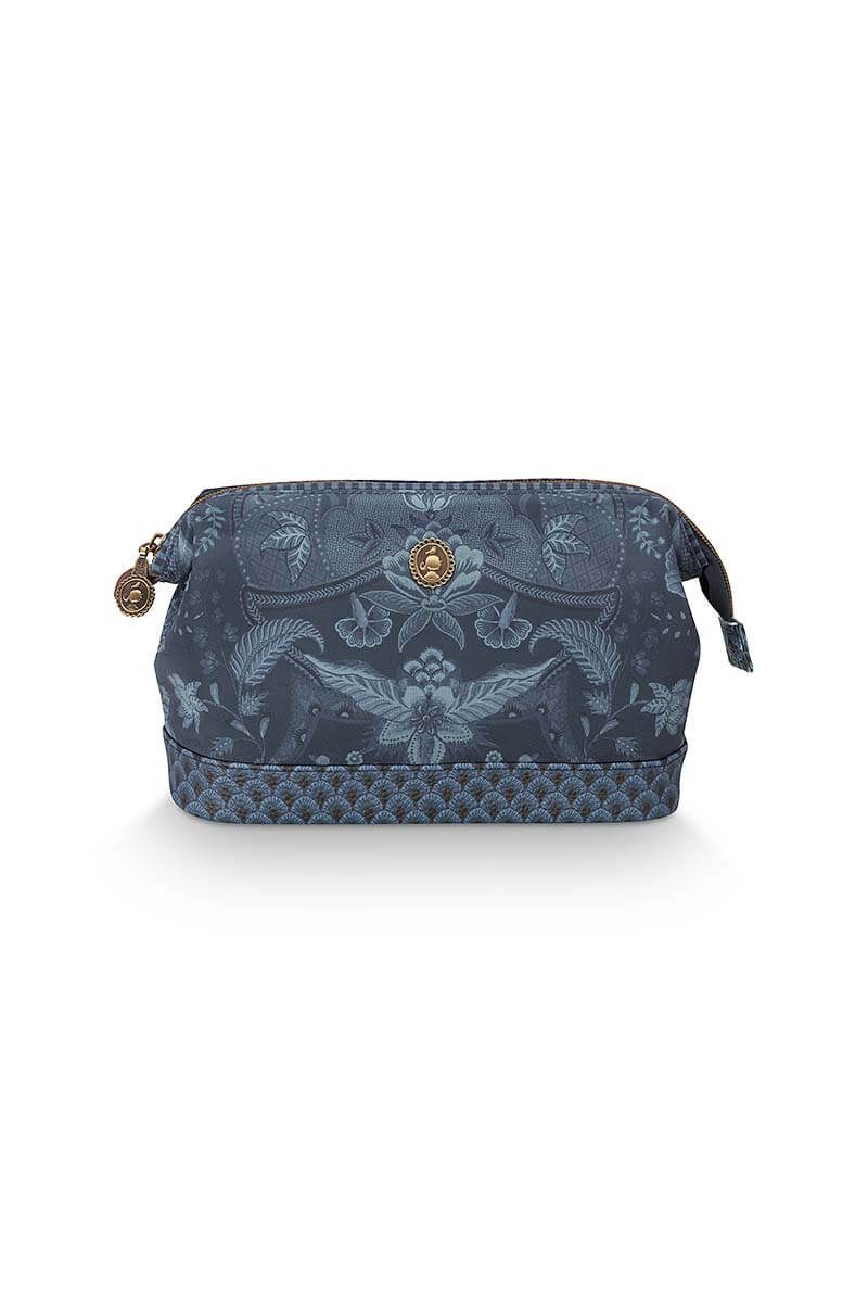 Kosmetiktasche Medium Kyoto Festival Blau