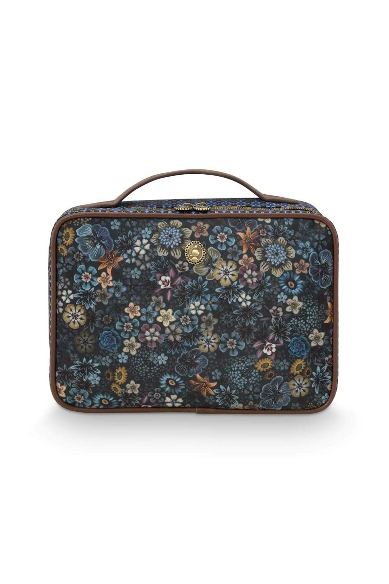 Beauty Case Groot Tutti I Fiori Blauw