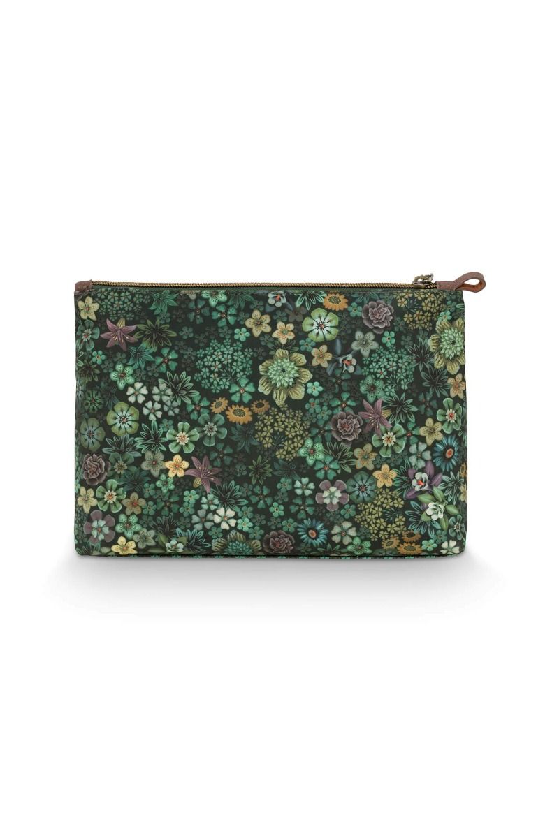 Cosmetic bag Combi Tutti I Fiori Green