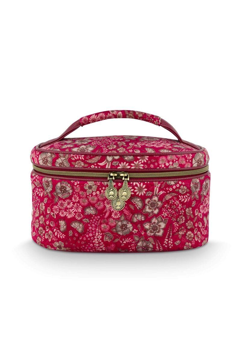 Beauty Case Cleo Quilted Daisy Dreams Rood