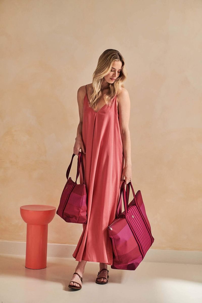 Tilda Sac Cabas Moyen Ligne Rose