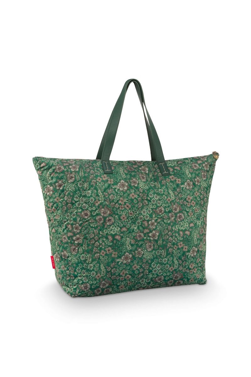 Tote Bag Tilda Groot Quilted Daisy Dreams Groen