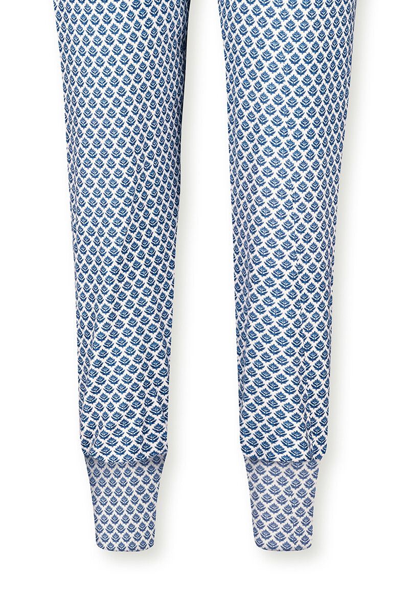 Trousers Long Thousand Leaves Blue