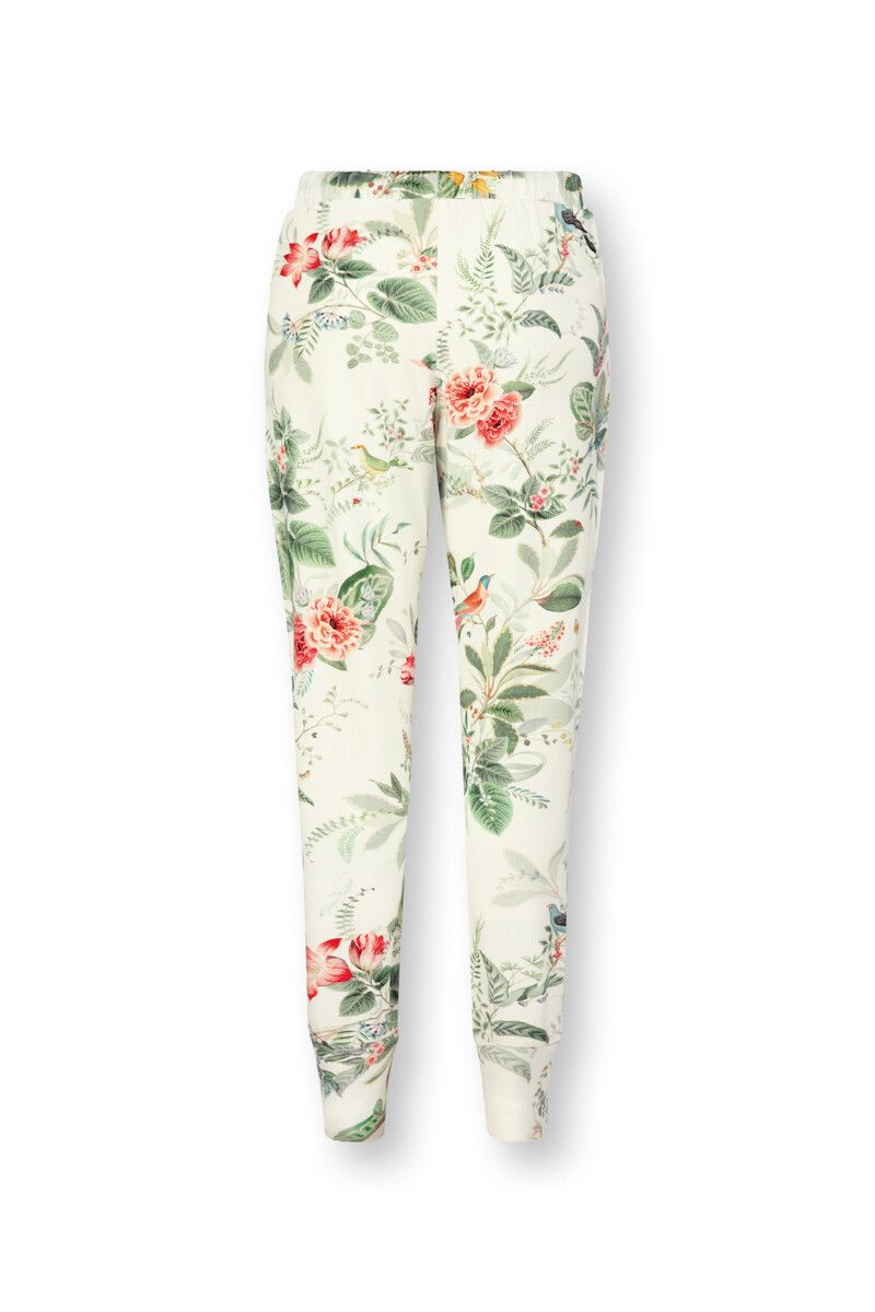 Trousers Long Oriental Dreams White