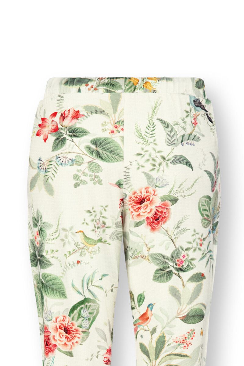 Trousers Long Oriental Dreams White