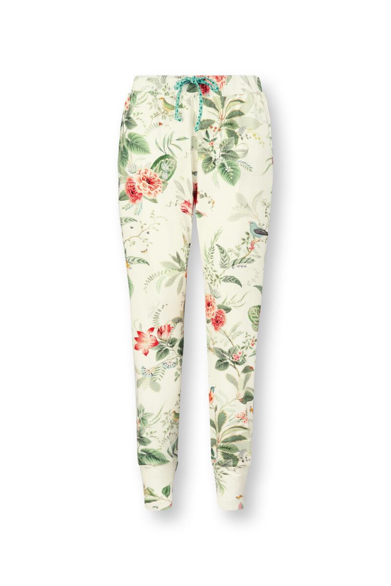 Trousers Long Oriental Dreams White