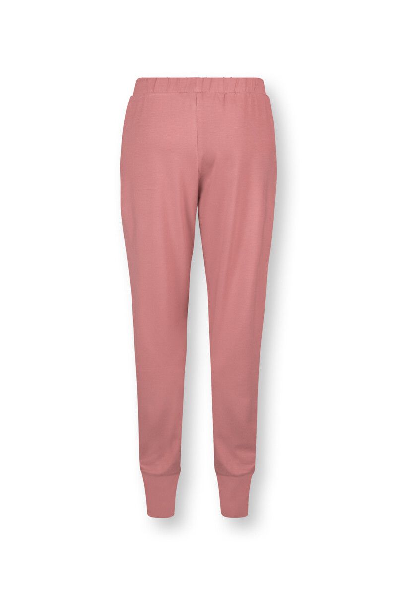 Lange Hose Uni Rosa