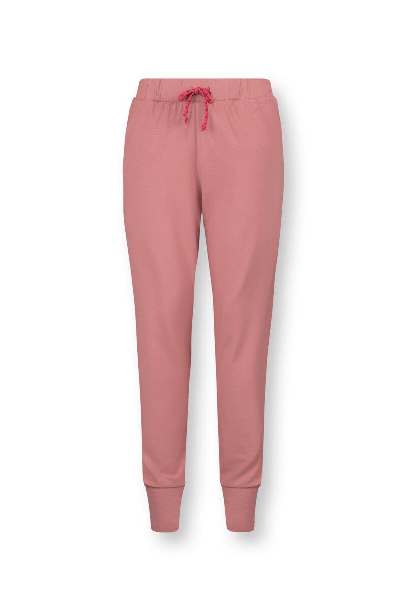 Lange Hose Uni Rosa