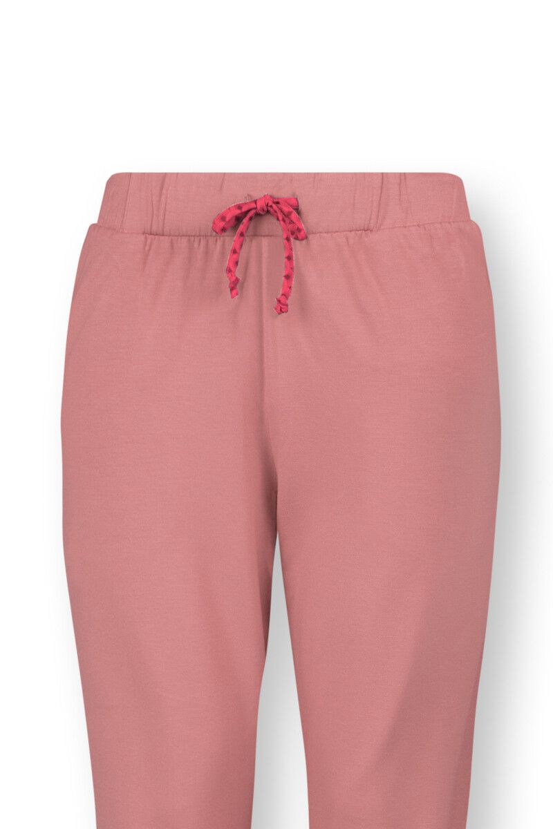 Lange Hose Uni Rosa
