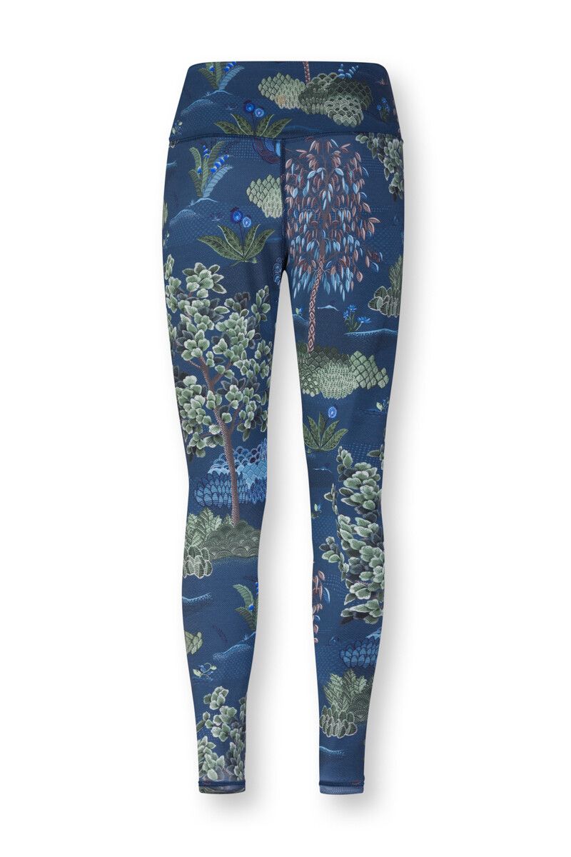 Sporthose Japanese Garden Blau