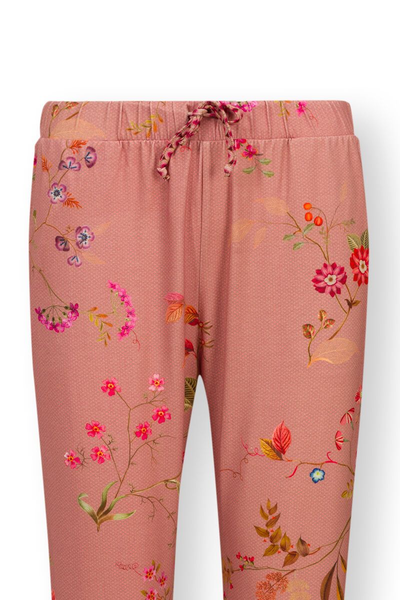 Trousers Long Kawai Flower Pink