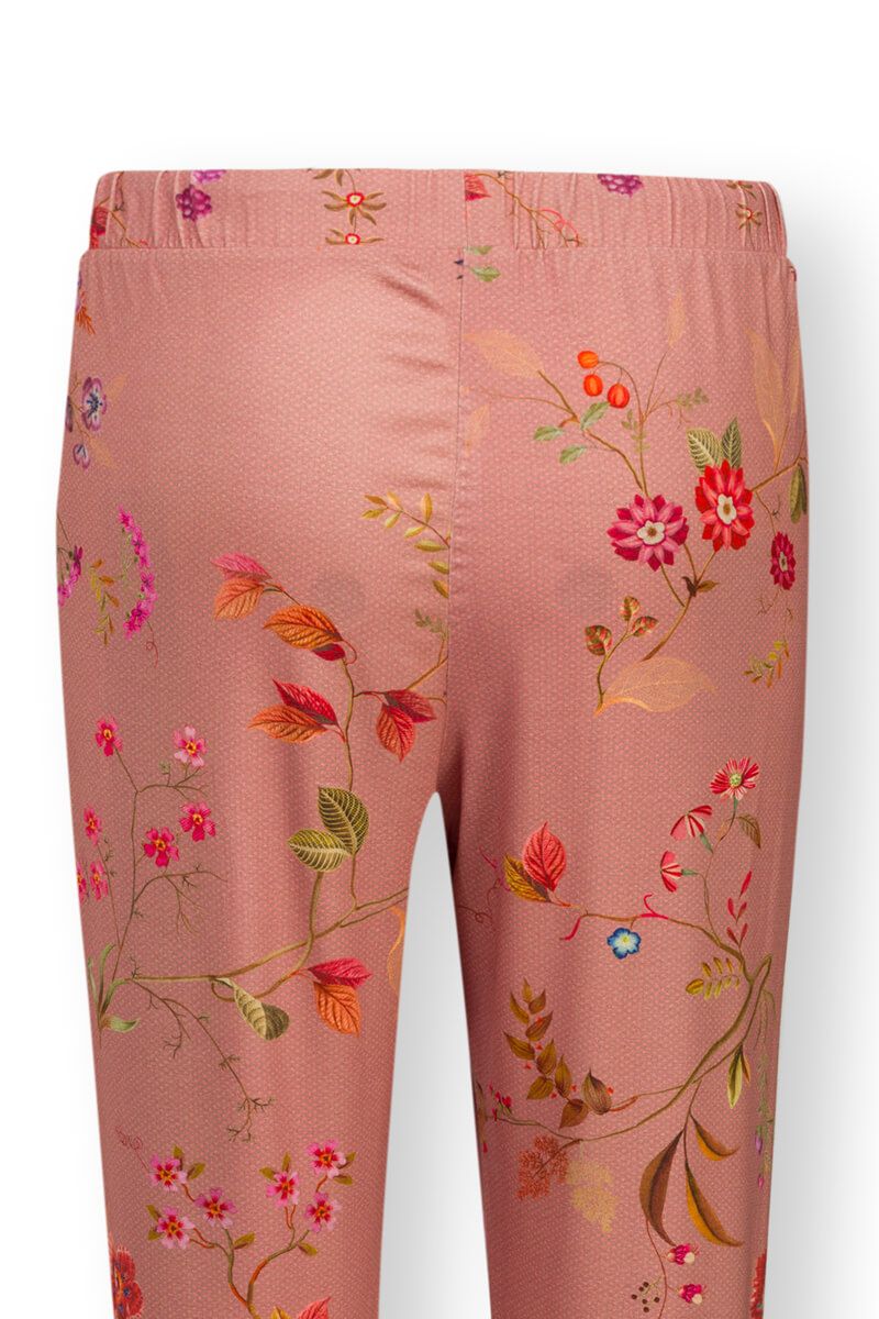 Trousers Long Kawai Flower Pink