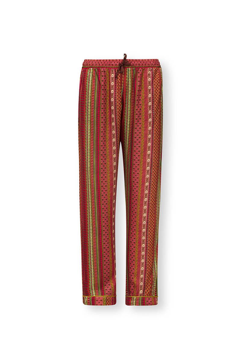 Trousers Long Ribbon Red/Pink