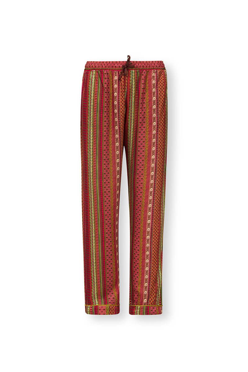 Trousers Long Ribbon Red/Pink