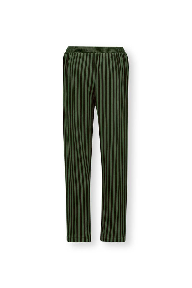 Trousers Long Sumo Stripe Dark Green