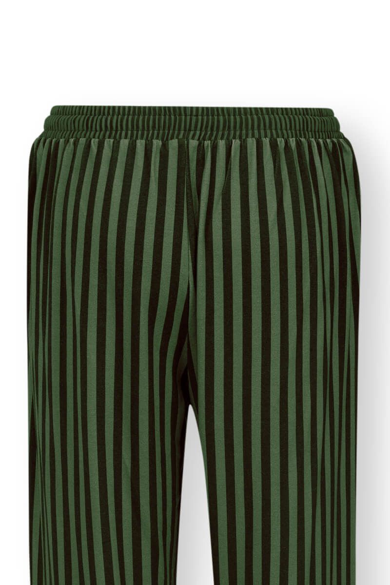 Trousers Long Sumo Stripe Dark Green