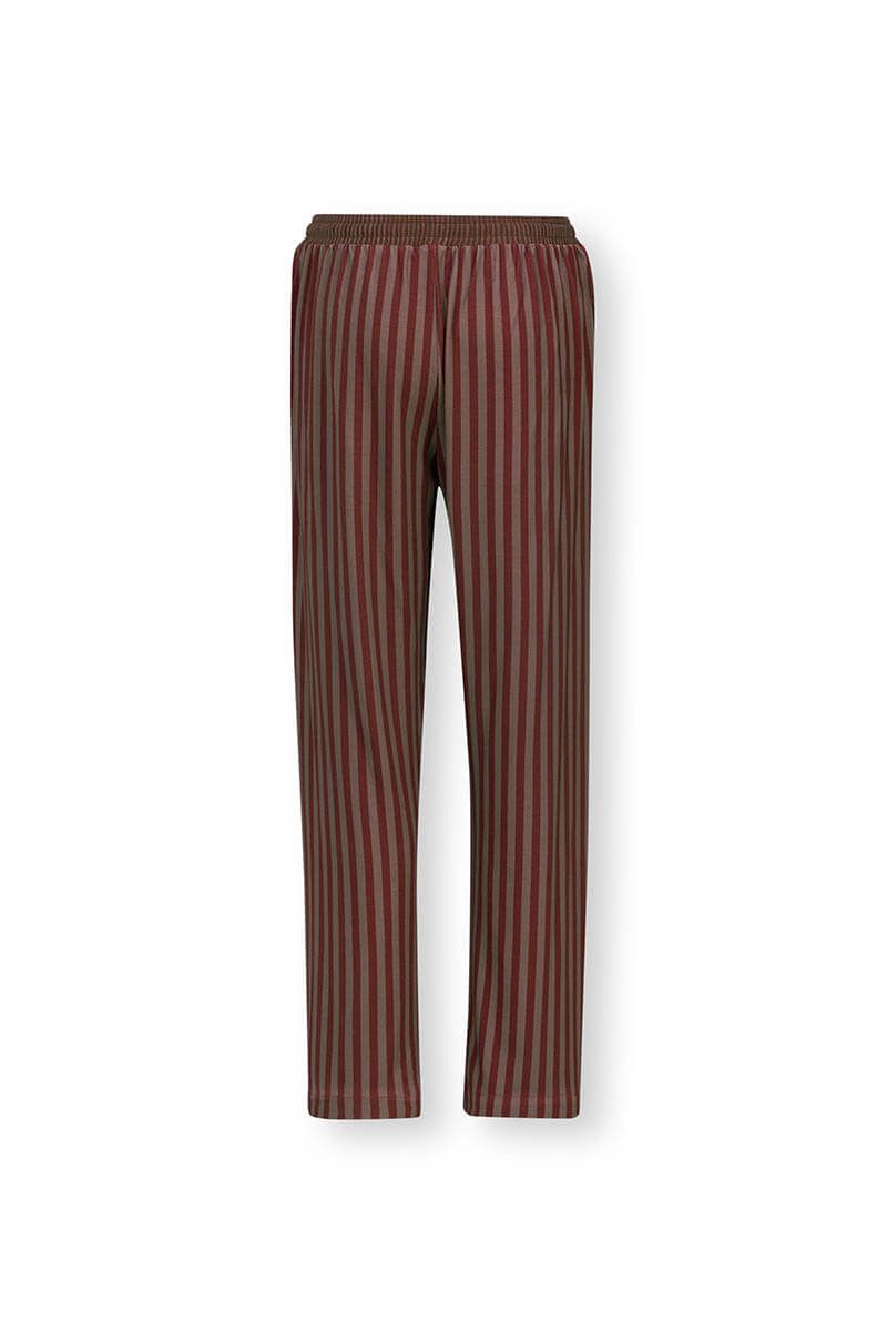 Trousers Long Sumo Stripe Terra Red