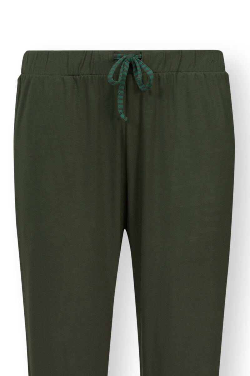 Lange Hose Solid Grün