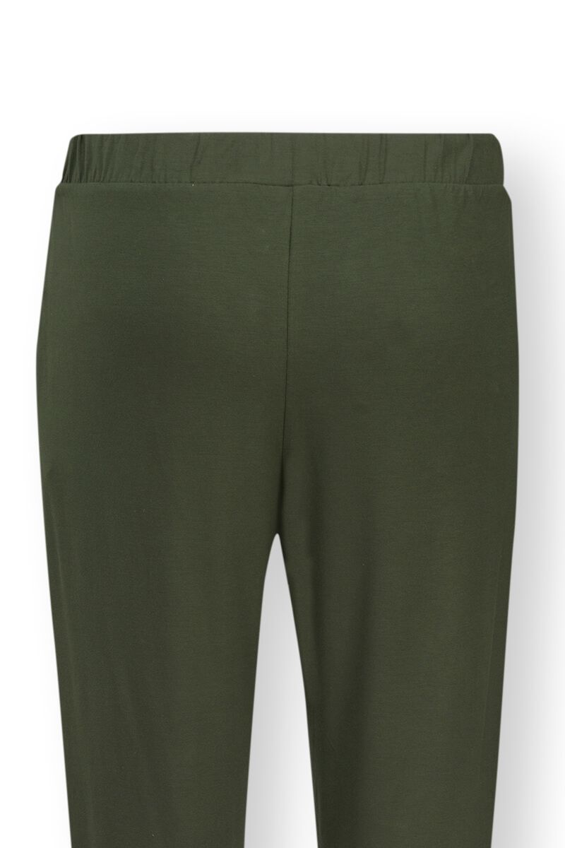 Lange Hose Solid Grün