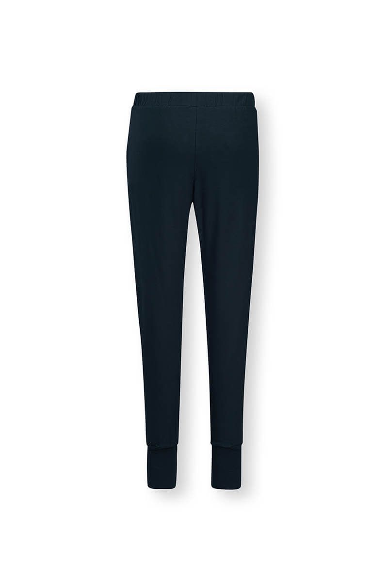 Trousers Long Solid Blue