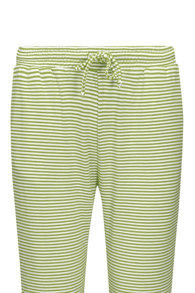 Trousers Long Little Sumo Stripe Bright Green