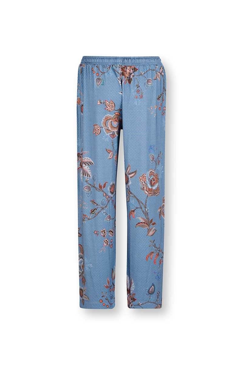 Trousers Long Cece Fiore Blue